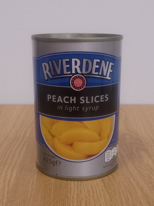 Riverdene Peach Slices in Light Syrup 425g